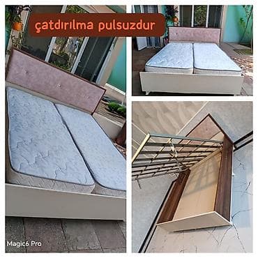 Sada taxt – bazalı model - Ölçü: 200 x 160 sm - Bazalı konstruksiya lalafo.az -da Sada taxt – bazalı model - Ölçü: 200 x 160 sm - Bazalı konstruksiya