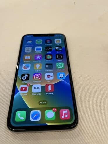 наушники apple: IPhone X, 64 ГБ, Черный, Беспроводная зарядка, Face ID — 1