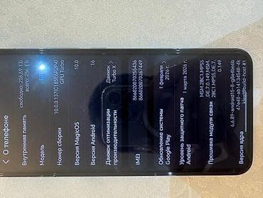 smok nord 4: Honor Magic 7, 256 GB, rəng - Boz, Sensor — 6