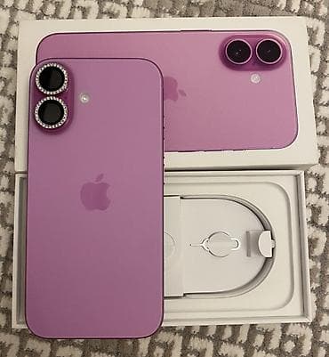 IPhone 16, 128 GB, Çəhrayı, Face ID