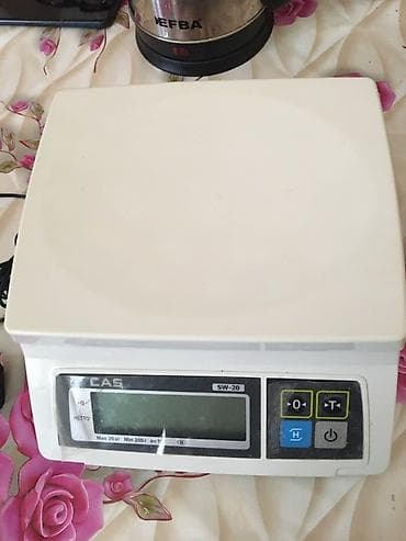весы: CAS SW-20 elektron tərəzi,весы ресторан и домашний,на батарейках и — 2