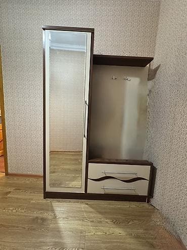 qapi avropa: Dəhliz üçün kombinə edilmiş paltar asqısı və dolab dəsti - Rəng: krem — 1