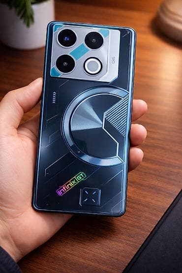 honor note 8: Infinix GT 20 Pro, 256 GB, rəng - Gümüşü, Face ID — 1