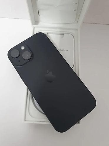 IPhone 15, 128 GB, Graphite, Barmaq izi, Face ID