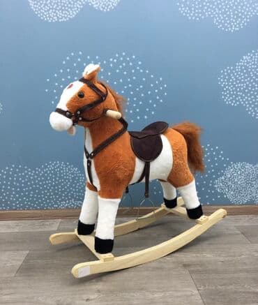 uşaq ucun oyuncaq: Детская лошадь качели — 7