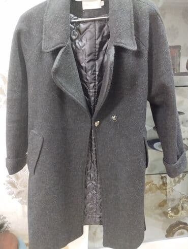 Palto, M, rəng - Boz