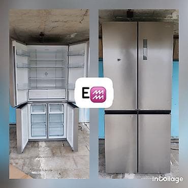 İşlənmiş 2 qapılı Midea Soyuducu Satılır, rəng - Gümüşü, Dolab içi