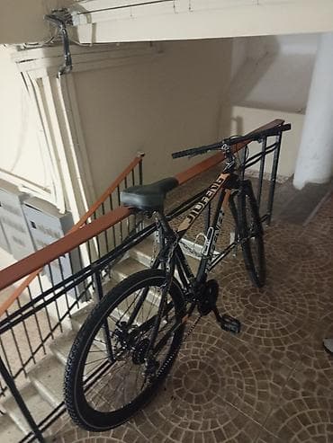 bisklet: JUFENFH dağ velosipedi - Çərçivə: yüngül alaşımlı polad, qara-narıncı — 6