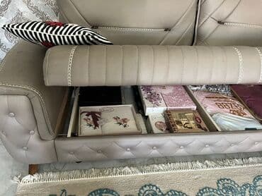 divani: Künc divan, İşlənmiş, Açılan, Bazalı, Nabuk, Çatdırılma yoxdur — 4