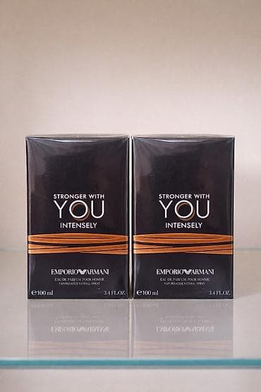 Emporio Armani Stronger With You Intensely – kişi üçün Eau de Parfum