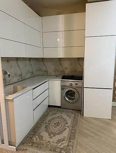 elitin yaninda kiraye evler: Mebel və texnika ilə təchiz olunmuş 3 otaqlı mənzil interyeri - — 2