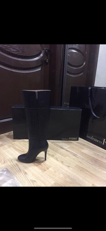 çəkməcə: Ölçü: 37.5, rəng - Qara, Yeni — 2