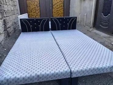 aboy evi: Təzə çarpayılar. 1 nəfərlik çarpayılar 60manat. 2 nəfərlik taxt — 26