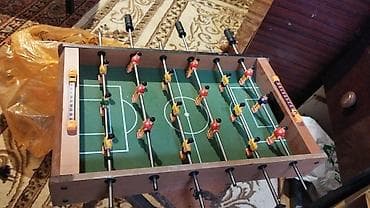 Trenajorlar: Stolüstü futbol (foosball) oyunu - Kompakt ölçülü, ev və ofis üçün — 2