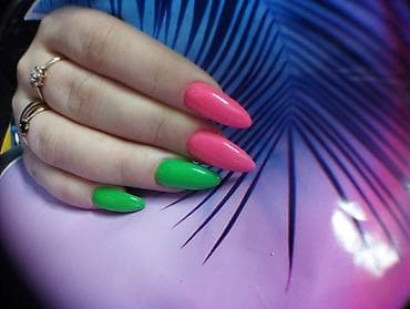 Sifarişlə əl işləri: Manikür və dırnaq dizaynı xidməti - Gel lak, uzadılma və forma — 7
