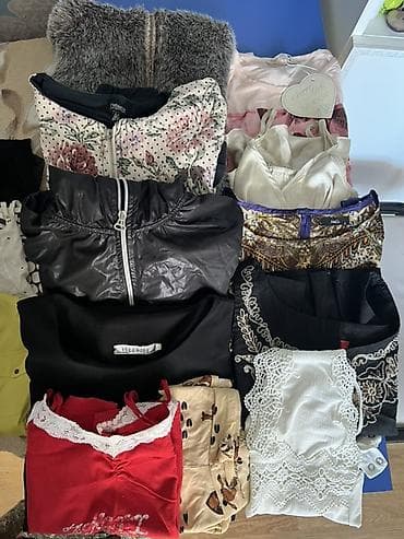 жакет: Qadın geyimlərinin qarışıq dəsti - Bir kağız paket dolusu müxtəlif — 4
