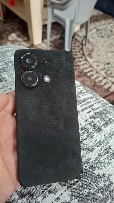 xiaomi not 3: Redmi Note 13, 256 GB, rəng - Qara, Barmaq izi — 5