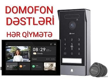 Domofon dəstləri Elektron Zamoklar