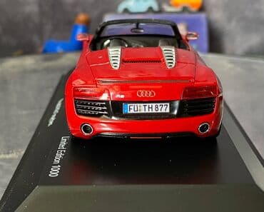 metbex tavan modelleri: Коллекционная модель AUDI R8 V10 Spyder Red 2012 Limited Edition — 23