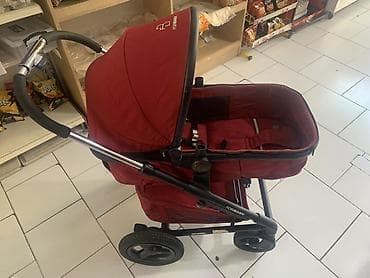 uzun bot: Uşaq arabası – ForBaby markası, qırmızı rəng Xüsusiyyətlər: - Geniş — 3