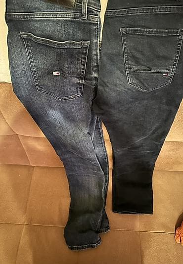 Cinslər: Məhsul: 2 ədəd cins şalvar dəsti Tommy 100% original ikisida ideal — 1