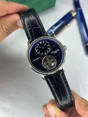Patek Philippe üslubunda avtomatik mexanizmli kişi qol saatı - — 7