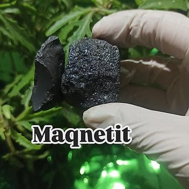 turmalin daşı: Təbii Maqnetit Daşı Satılır | Magnetite / Lodestone 🧲 💎 Tam təbii və — 1