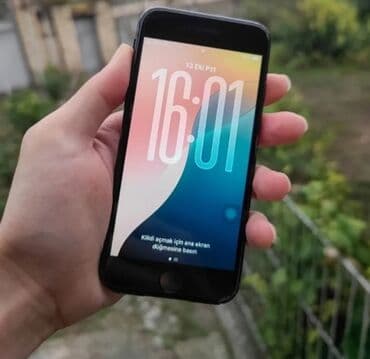 IPhone SE 2020, 256 GB, Qara, Barmaq izi