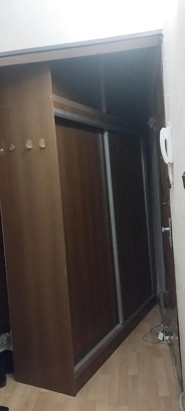 2 qapılı, Qəhvəyi, Digər material, Kupe, Düz dolab — 1