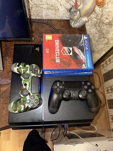 PlayStation 4 (PS4) komplekti,YADDAŞ 1TB Playstation əla