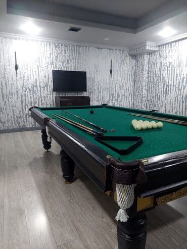 Bilyard masası – klassik dizayn - Rəng: qara korpus, yaşıl örtük - lalafo.az -da Bilyard masası – klassik dizayn - Rəng: qara korpus, yaşıl örtük -