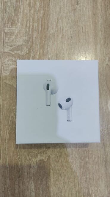 airpods qulaqciq: Yeni Simsiz (Bluetooth) Qulaqcıqlar, Apple, rəng - Ağ — 6