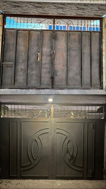 islenmis darvazalar: Dəmir Həyət darvazası, Yana açılan, 3 m, Mexaniki, Şəbəkə ilə, Kredit yoxdur — 1