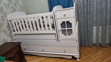 Oğlan və qız üçün, Dördbucaq, Beşik, Matrassız, Yellənmə mexanizm ilə