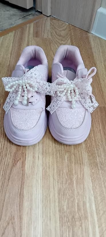 uşaq yay krossovkaları: Rəng - Çəhrayı Krossovkalar, Ölçü: 34, Qız üçün — 2