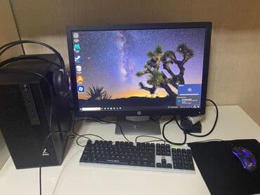 Masaüstü kompüter dəsti Tərkib: - Sistem bloku (X-Base korpus) - HP