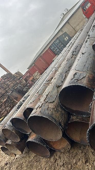 demir ferma: Məhsul: Böyükdiametrli polad borular 530mm. Bir dənəsinin uzunluğu 11 — 3