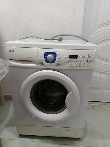 LG önyükləməli paltaryuyan maşın - Yük tutumu: 5 kq (baraban ön
