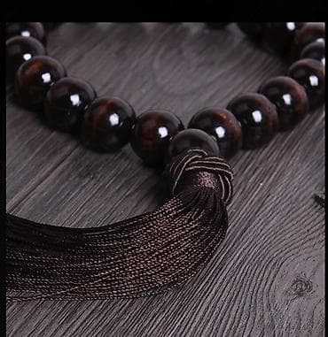 31 masin: Avtomobil üçün dekorativ muncuq asqısı - Material: qəhvəyi tonlarda — 5