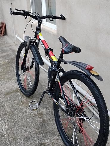 velosiped kameri: Dağ velosipedi – 29” təkərli, ön və arxa amortizatorlu - Çərçivə — 2