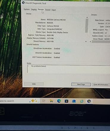 planşetlər və qiymətləri: İşlənmiş Acer Aspire, 14 ", Intel Core i7, 256 GB — 6