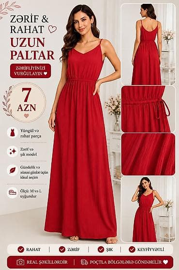 don: Zərif və rahat paltar kolleksiyası 1) Sarı-gümüş naxışlı midi paltar — 3