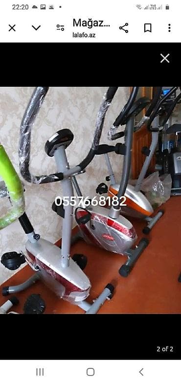 cube velo: İdman zalı üçün nəzərdə tutulmuş, müxtəlif rənglərdə olan stasionar — 1