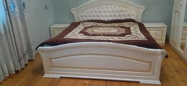 Салонная, медицинская мебель: Двуспальная кровать — 6