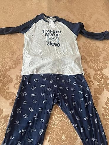 детская слип пижама: Uşaq üçün oyun temalı pijama dəsti - 2 hissəli dəst: uzunqollu köynək — 2