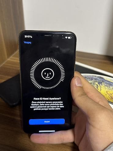 iphone 14 pro case: IPhone Xs Max, 256 GB, Qızılı, Simsiz şarj, Face ID — 6