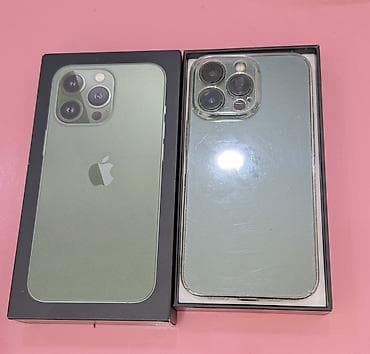 iphone dual: IPhone 13 Pro Max, 128 GB, Alpine Green, Face ID — 3