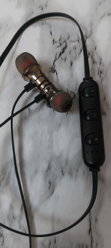 ремонт наушников бишкек: Б/у Беспроводные (Bluetooth) Наушники, A4Tech, цвет - Черный — 2