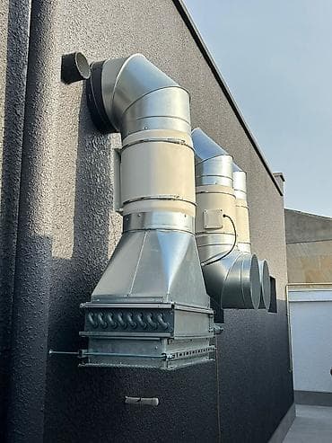 hava üfürən: Peşəkar mətbəxlər üçün havalandırma və tüstü çıxarma sistemləri - — 3