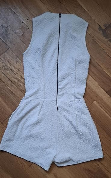 Комбинезоны: Комбинезон, Zara, S, цвет - Белый — 3